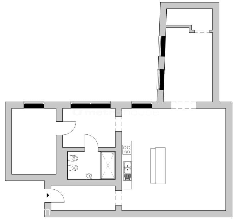 Wynajem 87m2 centrum 3000 zł + opłaty - zdjęcie 9