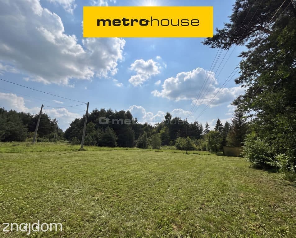 Działka budowlana 1056 m² przy lesie - Ujejsce