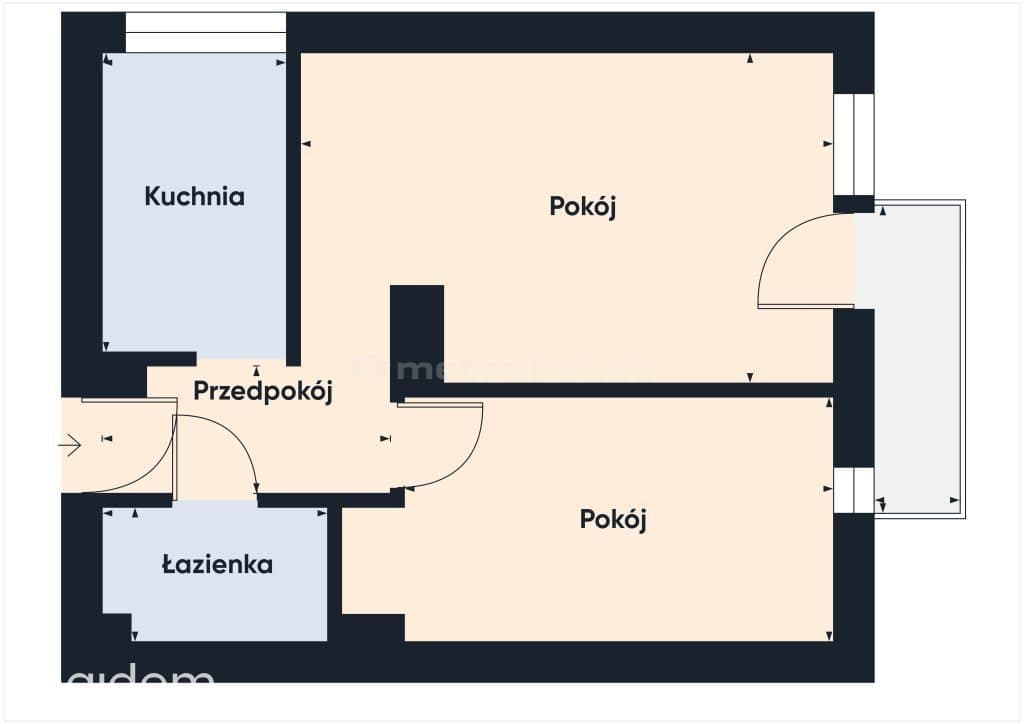 2 pokoje z balkonem w niskim bloku. - zdjęcie 14