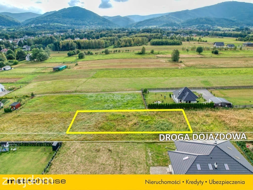 ** Piękna, widokowa, budowlana 900 m2 w Lipowej ** - zdjęcie 2