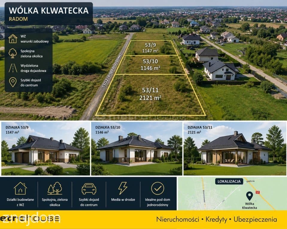 1146 m² działka, która daje swobodę projektowania - zdjęcie 4