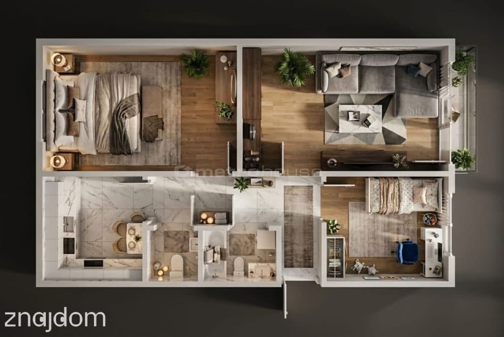 M4 I do generalnego remontu I 57 m² I 6300 m² - zdjęcie 11