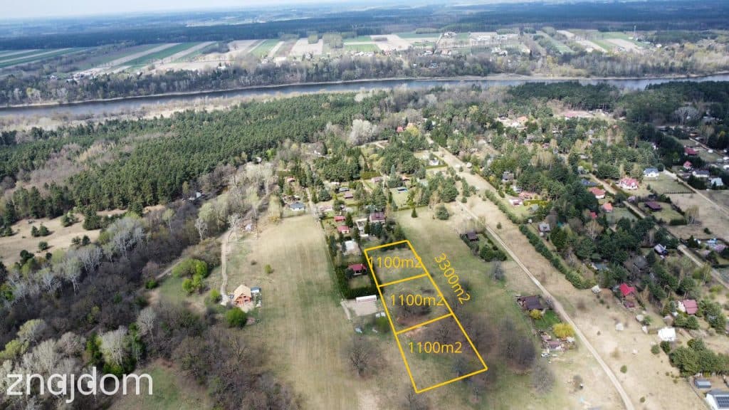 Działki 1100 m² blisko jeziora i rzeki - zdjęcie 2