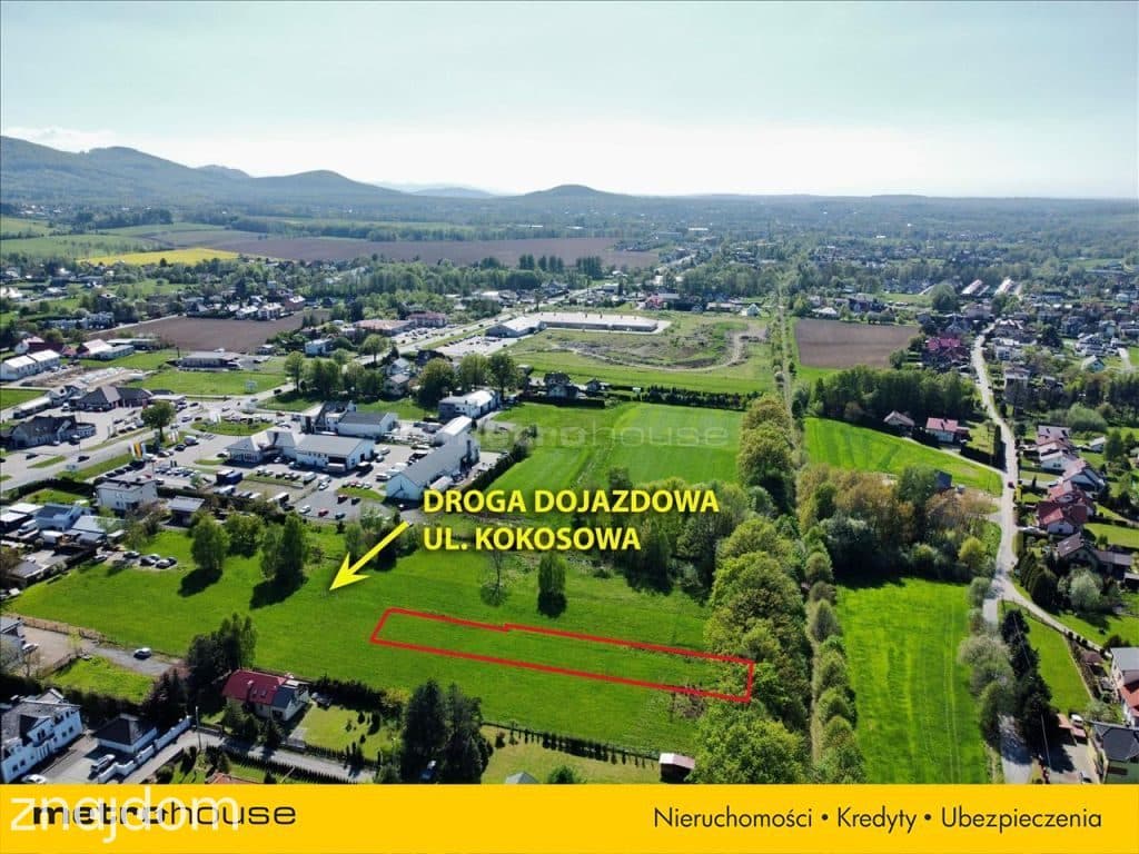 Działka budowlana w Jaworzu 1671m2. - zdjęcie 3