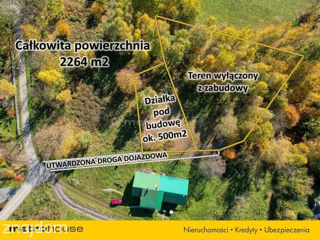 Działka pod zabudowę jednorodzinną w górach. - zdjęcie 4