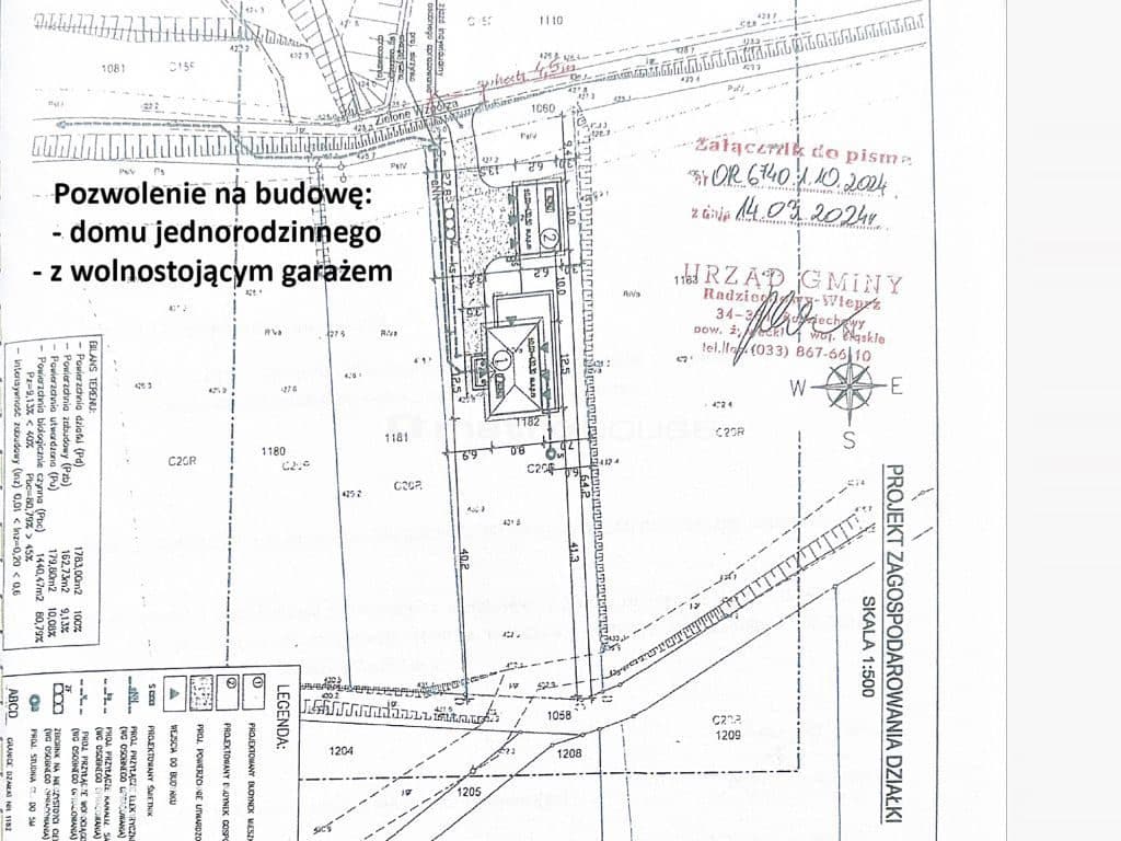 HIT ! Działka siedliskowa z pozwoleniem na budowę - zdjęcie 9