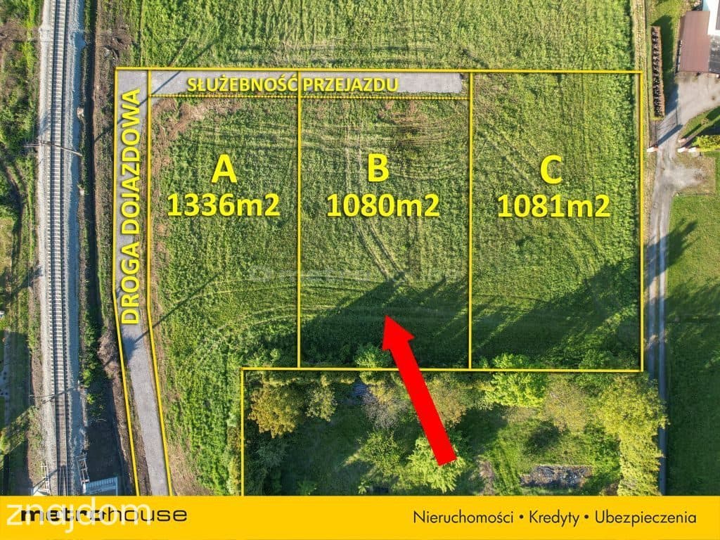 Działka budowlana Kozy 1080m2. - zdjęcie 2