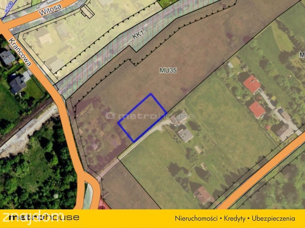 Działka budowlana Kozy 1081m2. - zdjęcie 4