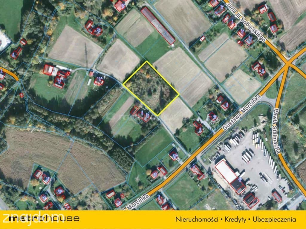 Działka siedliskowo-rolna I 5600m2 I Kaczyce I 56a - zdjęcie 9