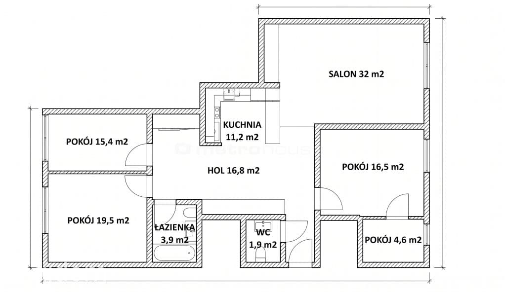 Apartament do wynajęcia w centrum Łodzi - zdjęcie 15