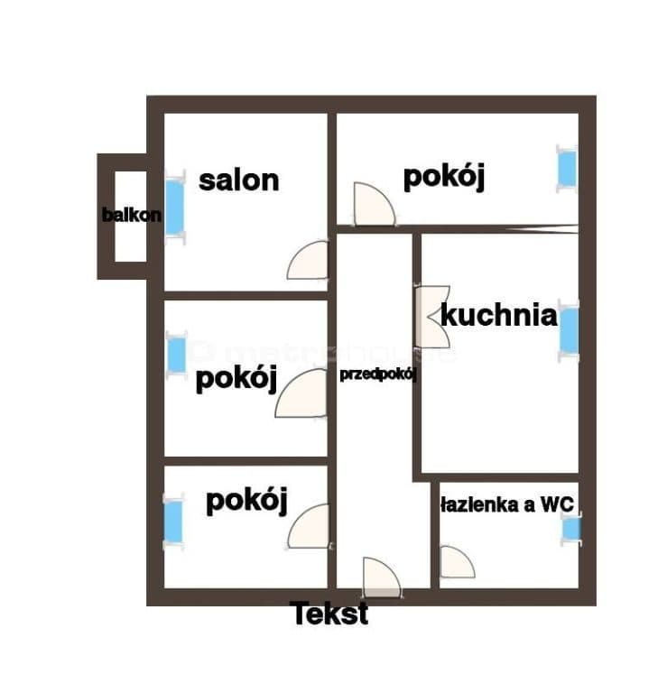 4 POKOJE - I PIETRO - BALKON - GARAŻ - OGRÓDEK - zdjęcie 11