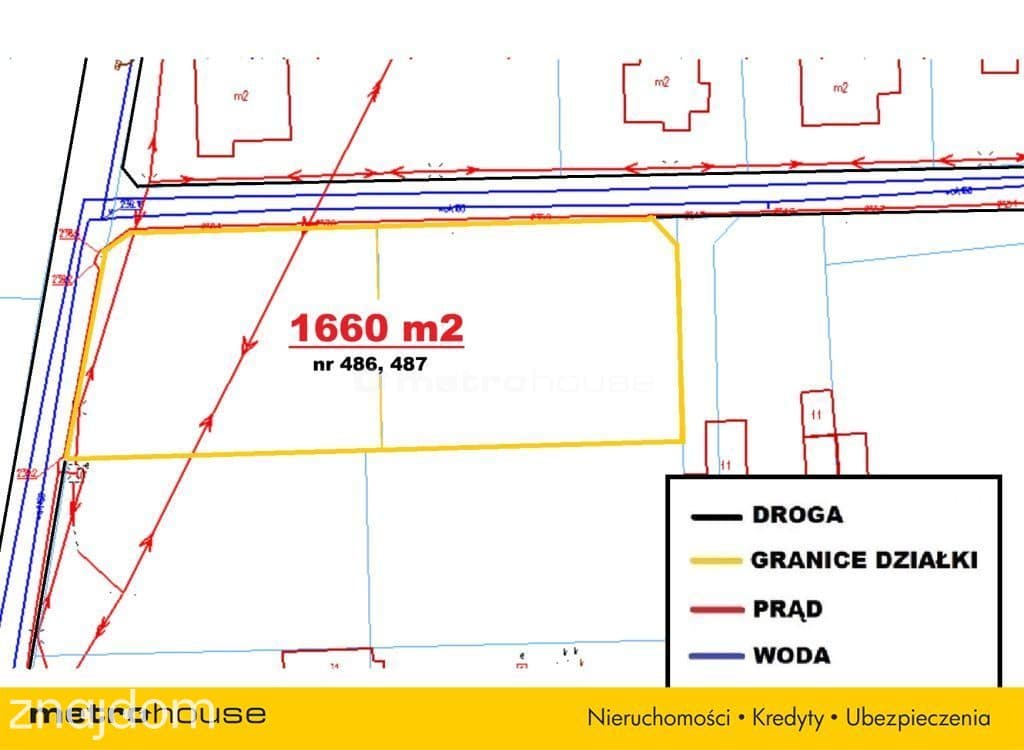 1660 m² - Ogrodzona - Zieleń - CAŁA BUDOWLANA - zdjęcie 3