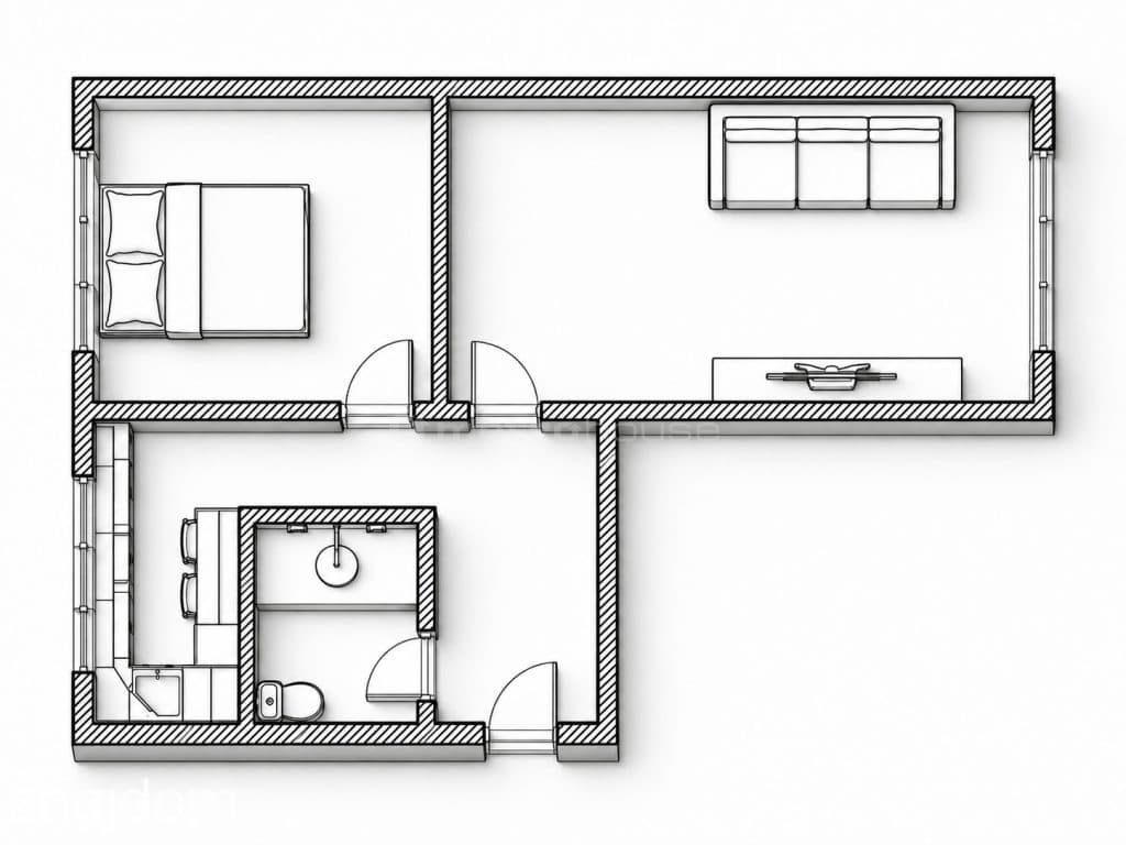 45 m², 2 pokoje, Niciarniana do wprowadzenia - zdjęcie 12