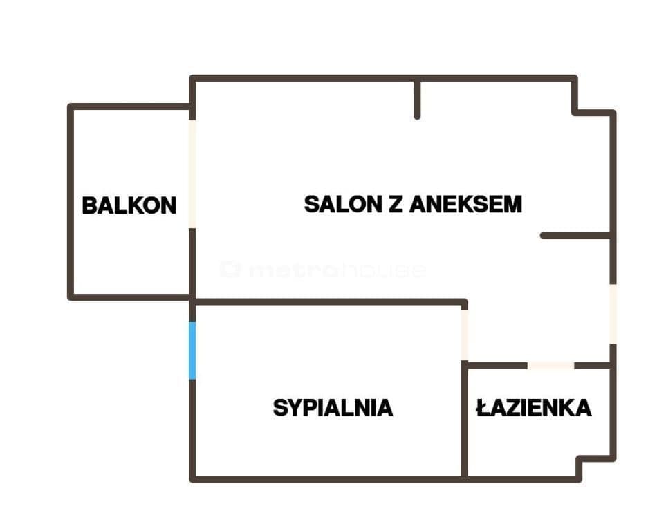 Mieszkanie 41,05m² 2 pokoje Balkon Blisko PŁ - zdjęcie 12