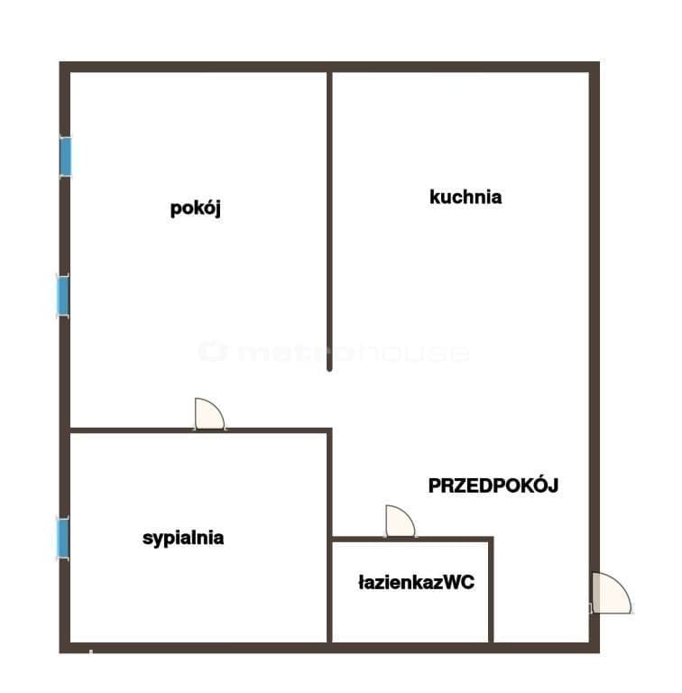 Bezczynszowe 2 pok. mieszkanie przy ul.Braterskiej - zdjęcie 2