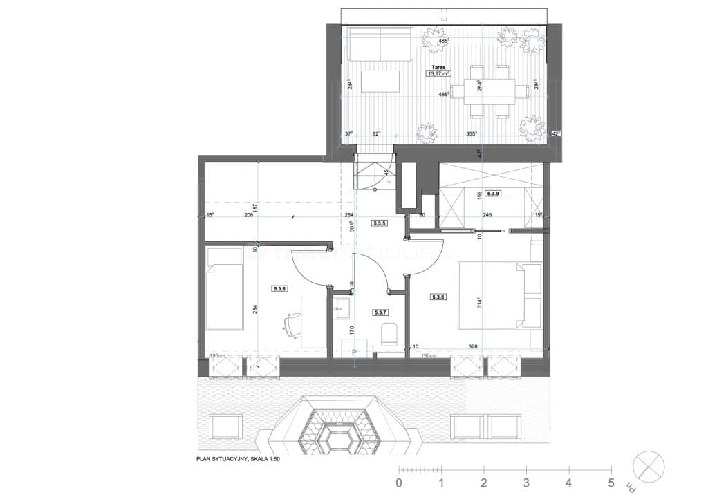Apartament 3 pokojowy, prestiżowa lokalizacja - zdjęcie 3