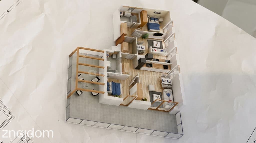 74m² Bursztynowa  Stan dew.  Taras + 2 miejsca - zdjęcie 15