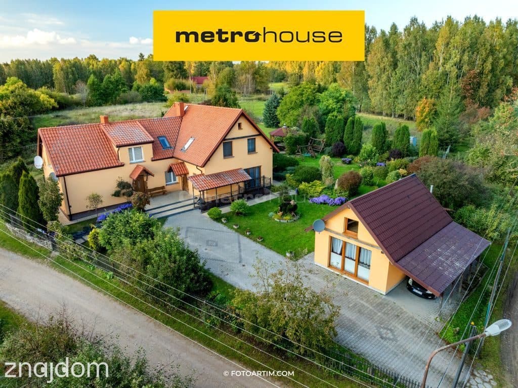 Warmia-Mazury, Dom w pięknej, cichej okolicy.