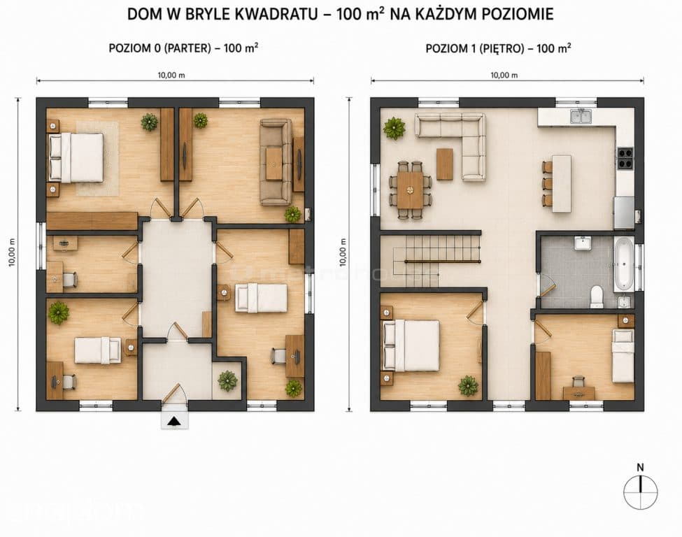 Dom 200 m² z garażem i dużą działką - zdjęcie 8