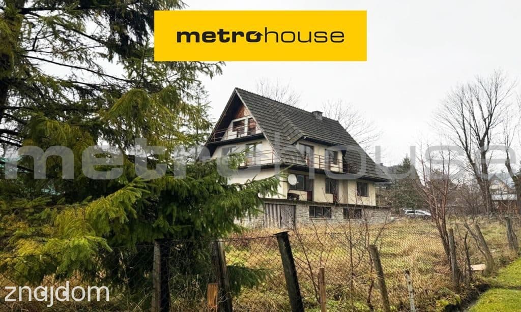 Dom Zakopane, 986 m² działki, widok na Giewont