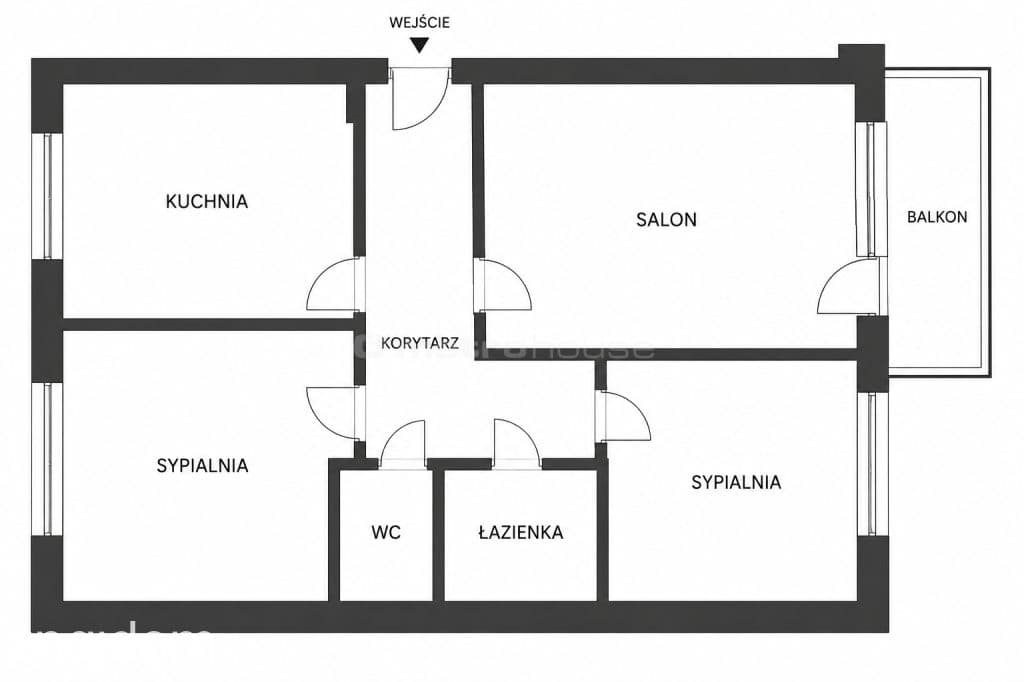 3 pokoje 63 m² Wysoki standard Balkon - zdjęcie 11