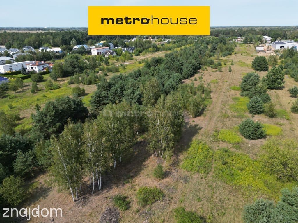 8150 m² budowlana przy Kampinosie, media, VAT