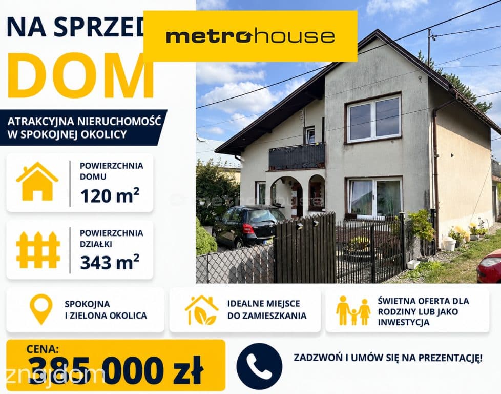 Dom w pobliżu centrum Jasła