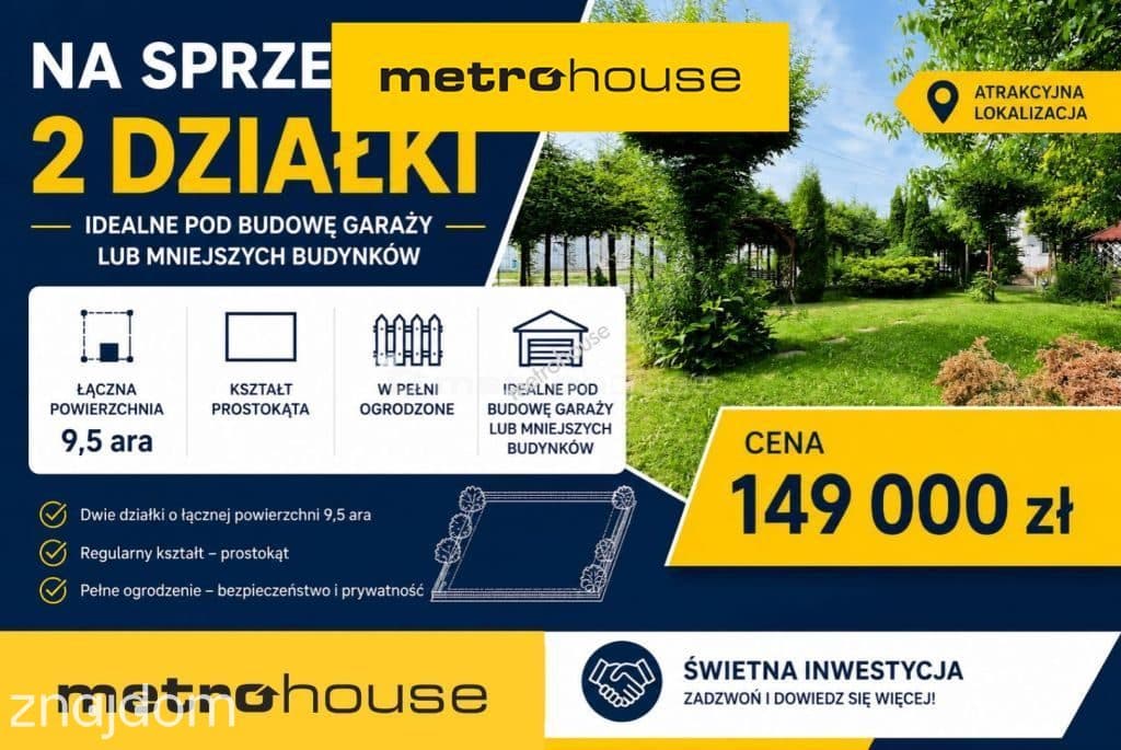 Dwie działki na sprzedaż w Krośnie