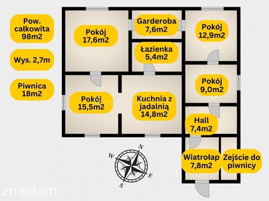 Dom przy trasie S7 na działce 16 348m2 - zdjęcie 23