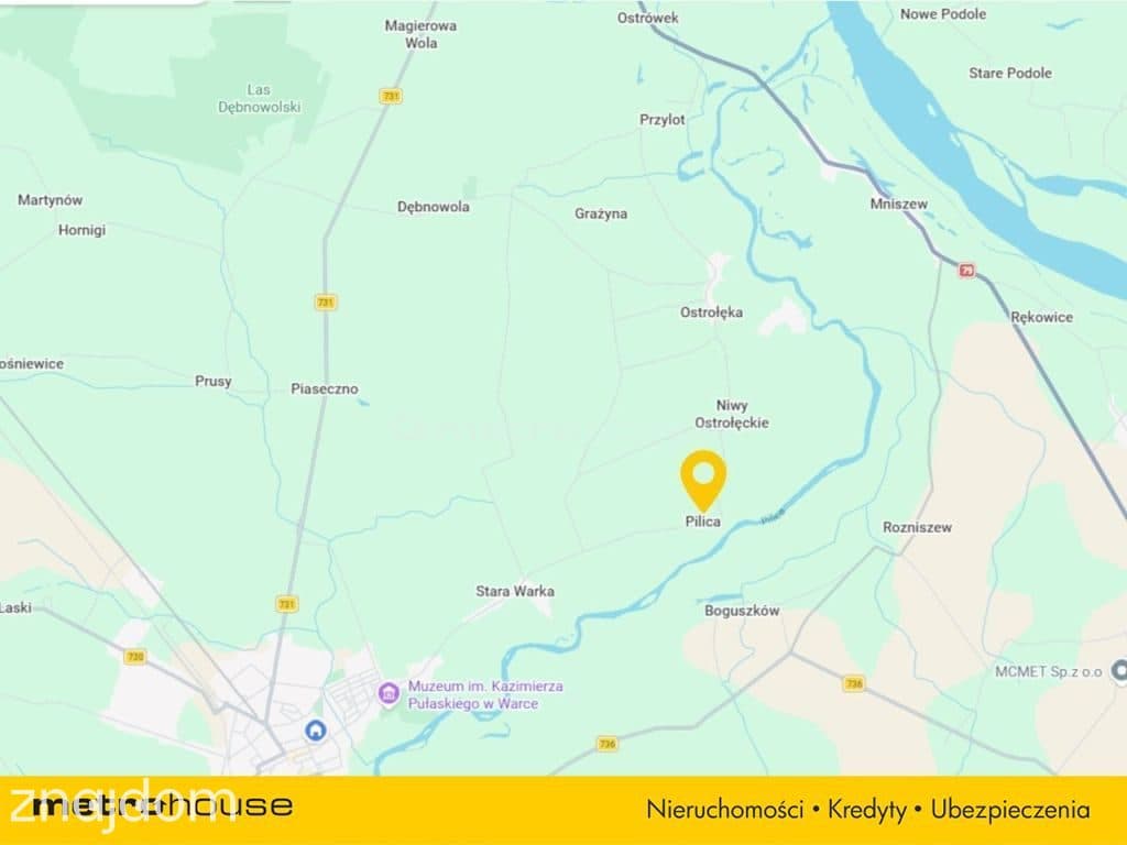 Malownicza działka 3703 m² nad rzeką Pilicą - zdjęcie 10