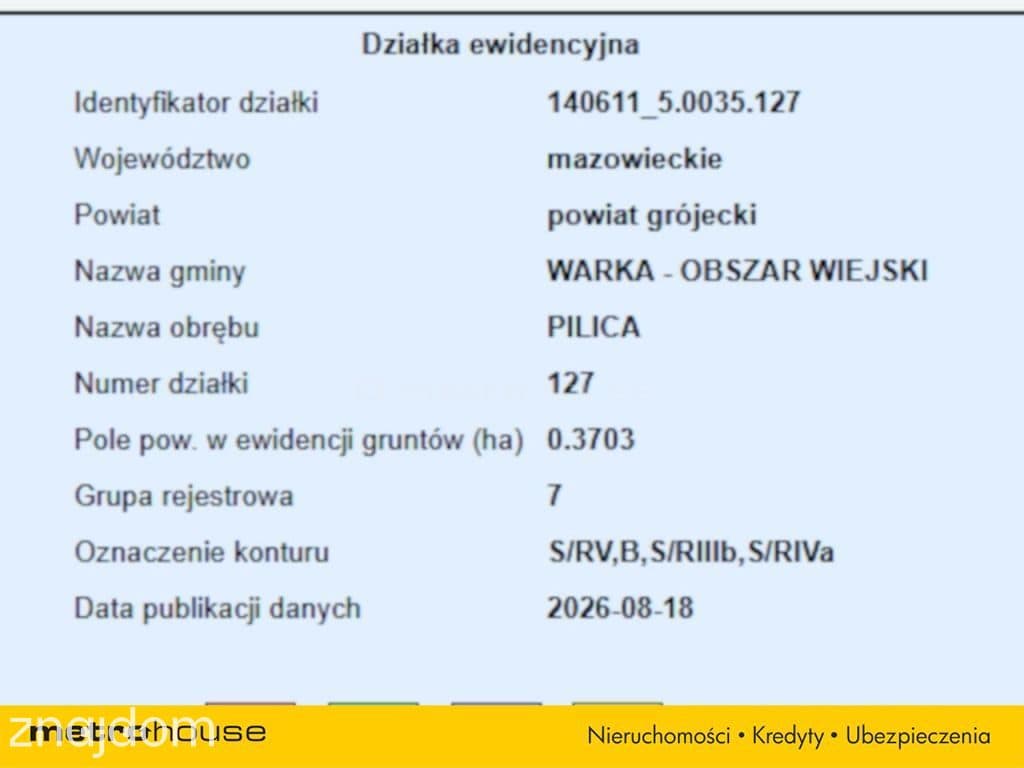 Malownicza działka 3703 m² nad rzeką Pilicą - zdjęcie 12