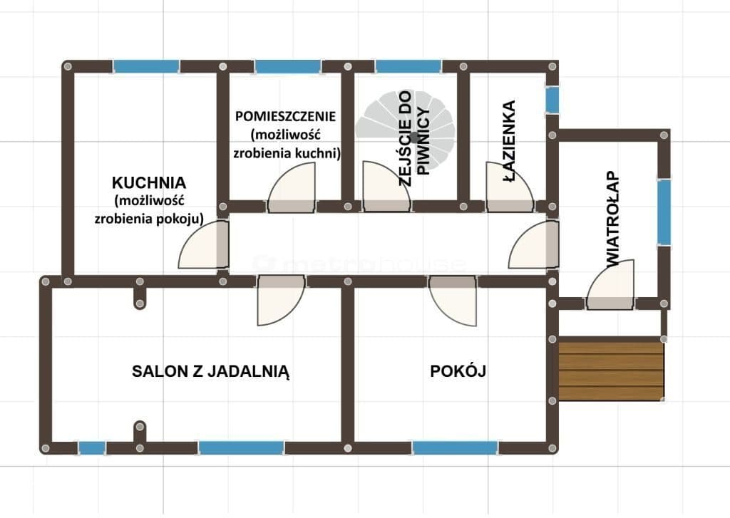 Parter 85 m² - Działka 611 m² - wśród zieleni - zdjęcie 16