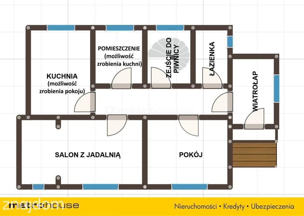 Parter 85 m² - Działka 611 m² - wśród zieleni - zdjęcie 4
