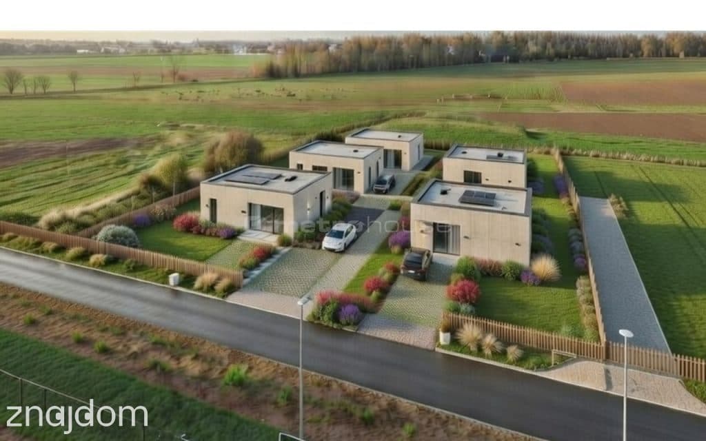 Inwestycyjna działka 6028 m² z WZ na 5 domów