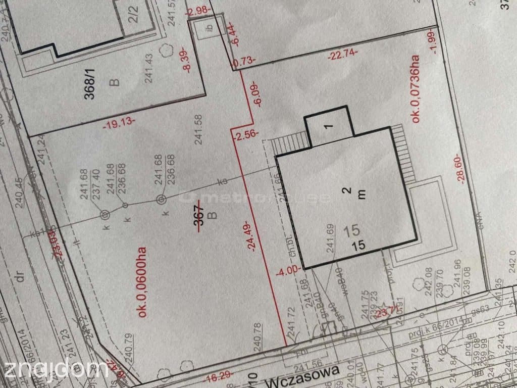 Działka budowlana 600 m², Łódź Rogi MPZP - zdjęcie 2