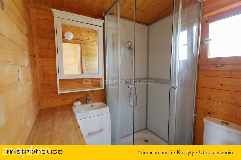 Nowy drewniany domek i 2000m2 działki budowlanej - zdjęcie 13