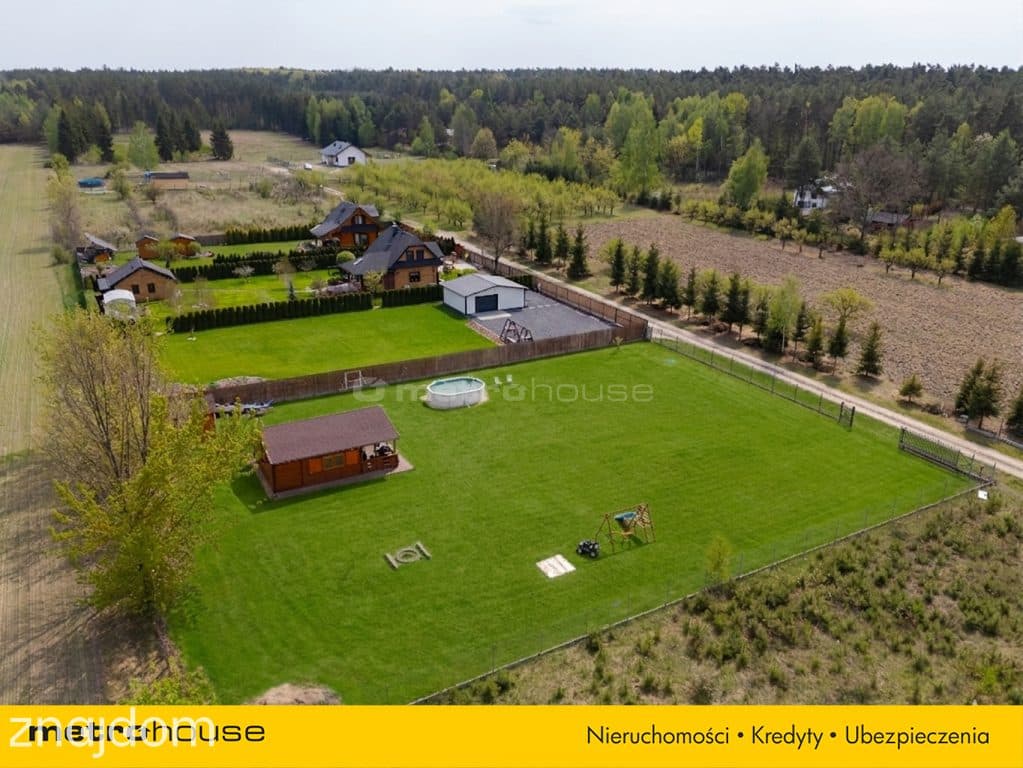 Nowy drewniany domek i 2000m2 działki budowlanej - zdjęcie 2