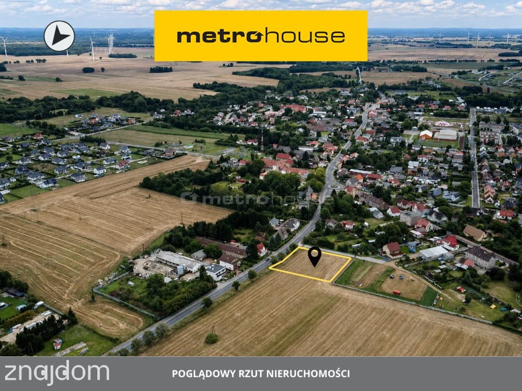 Działka budowlana 2500m² Gościno, WZ,15km od morza