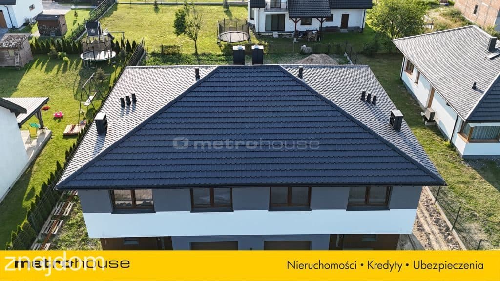Nowoczesny dom w zabudowie bliźniaczej w Baszkówce - zdjęcie 7