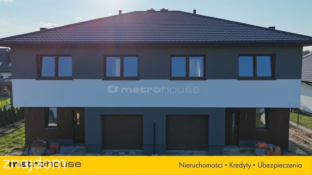 Nowoczesny dom w zabudowie bliźniaczej w Baszkówce - zdjęcie 8
