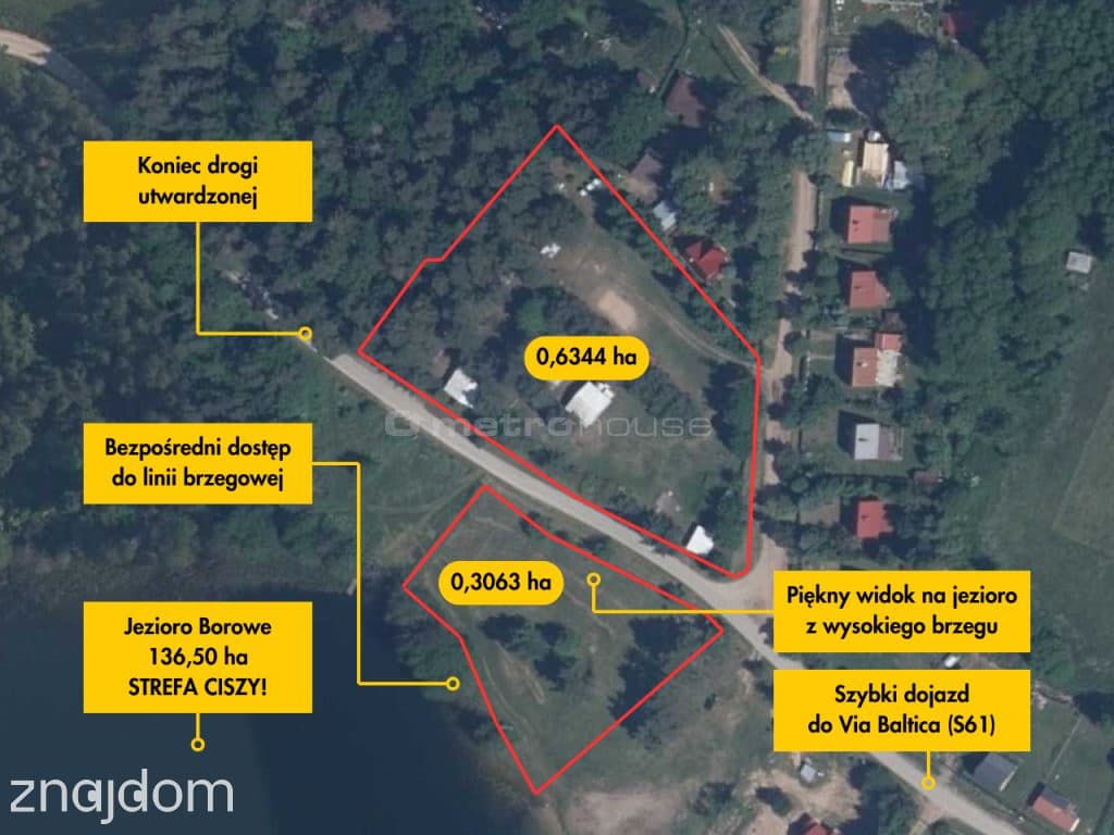 MAZURY działka inwestycyjna nad jeziorem pod hotel - zdjęcie 5