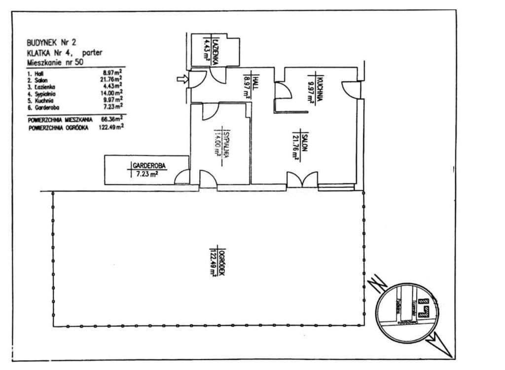 Mieszkanie 67 m² z ogródkiem przy Lasku Bielańskim - zdjęcie 12