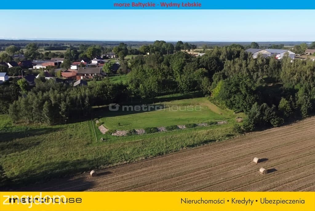 GOTOWA DO BUDOWY DZIAŁKA I 2857M2 I BLISKO ŁEBY - zdjęcie 9