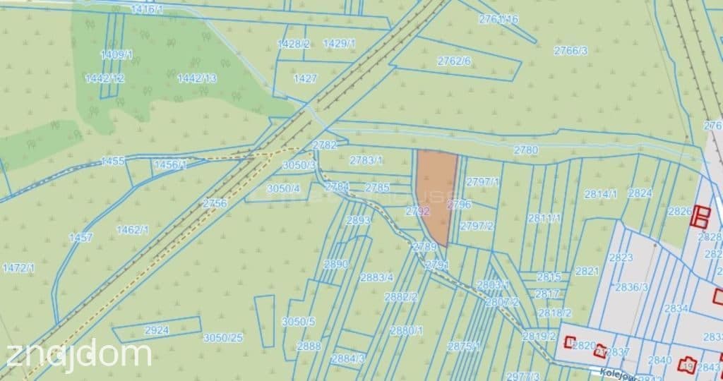 Działka rolno-budowlana w Rogoźniku 2162m2 - zdjęcie 2