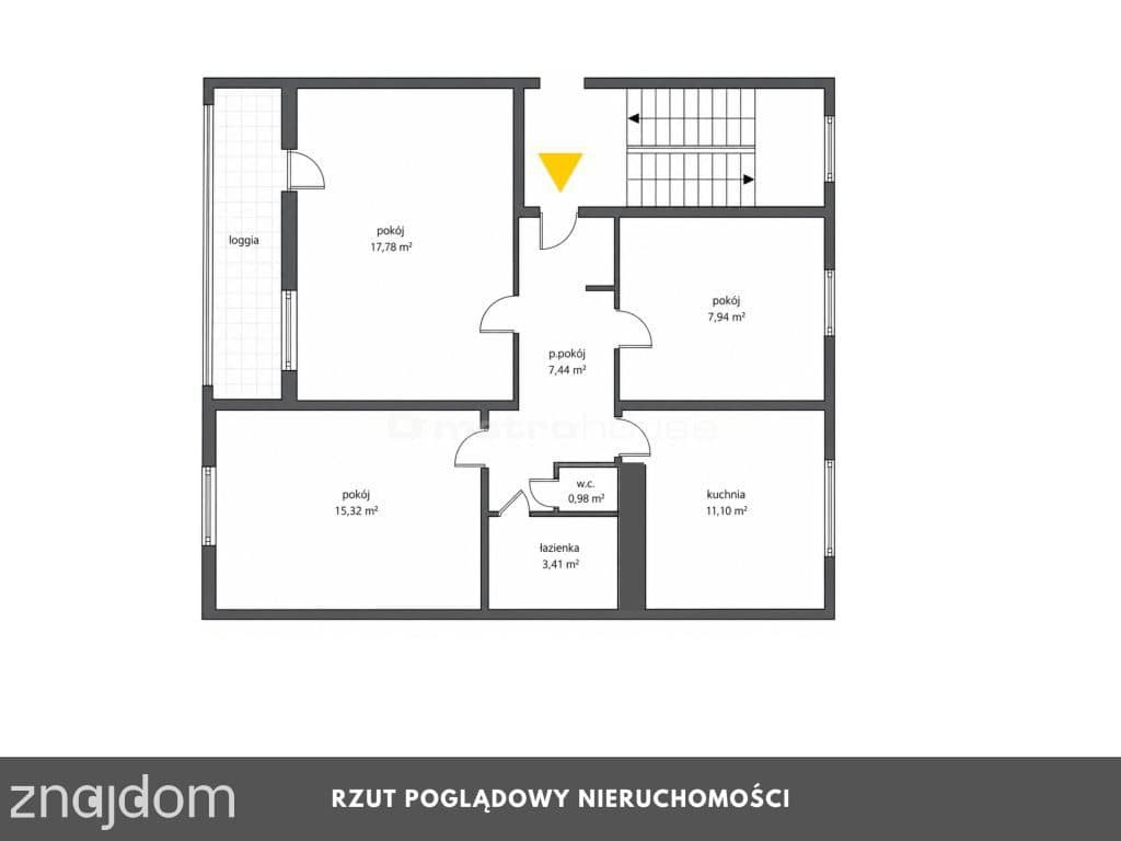 3-pokojowe mieszkanie z balkonem 4 km od morza! - zdjęcie 15