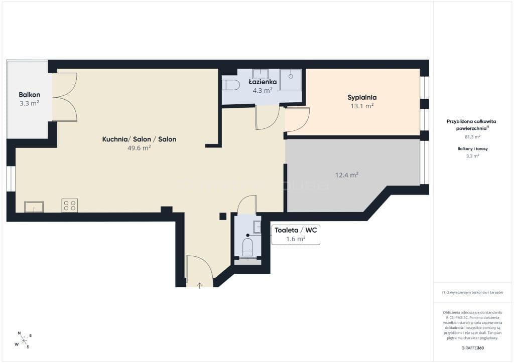 3 pokoje, garaż i balkon centrum Radomia - zdjęcie 18