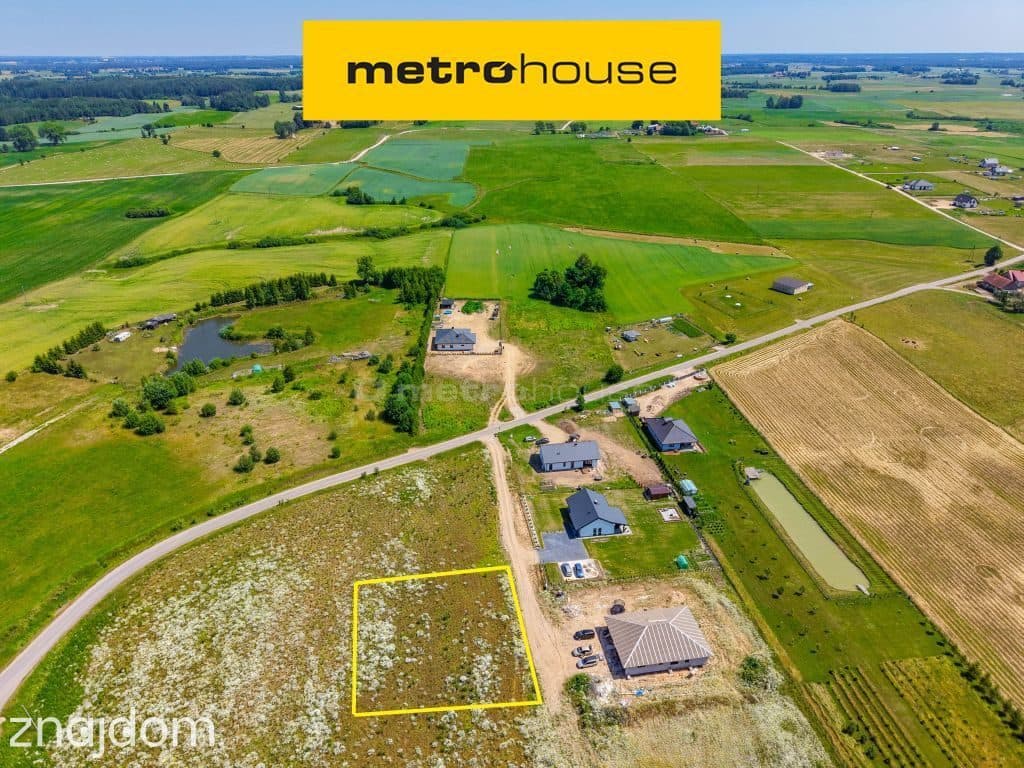 Działka budowlana 1225 m2 - Krupin przy Olecku