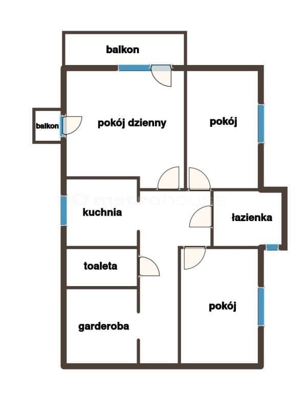 3-pokojowe słoneczne mieszkanie z 2 balkonami - zdjęcie 14