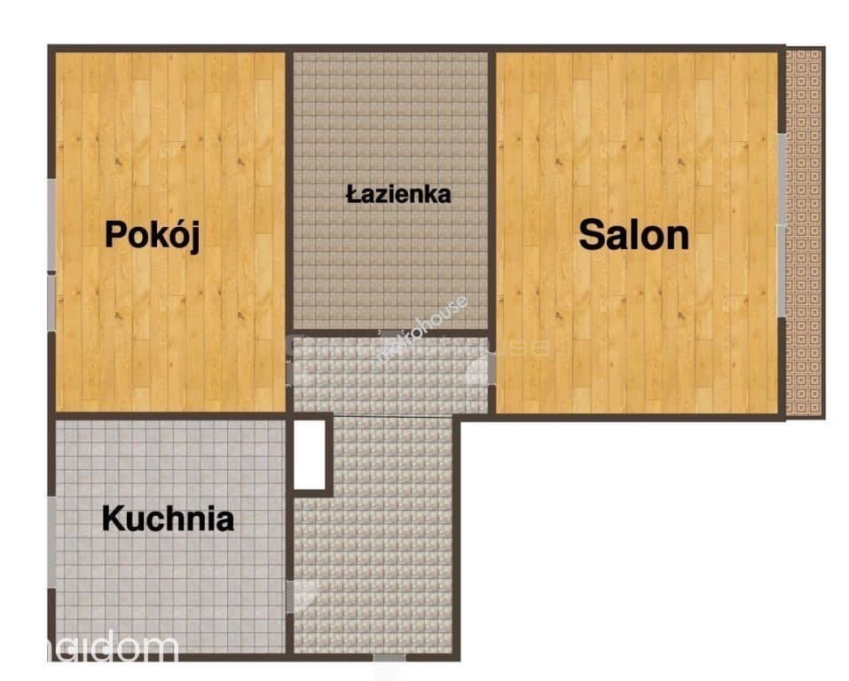 Na sprzedaż 2 pokojowe mieszkanie na Górnej - zdjęcie 8