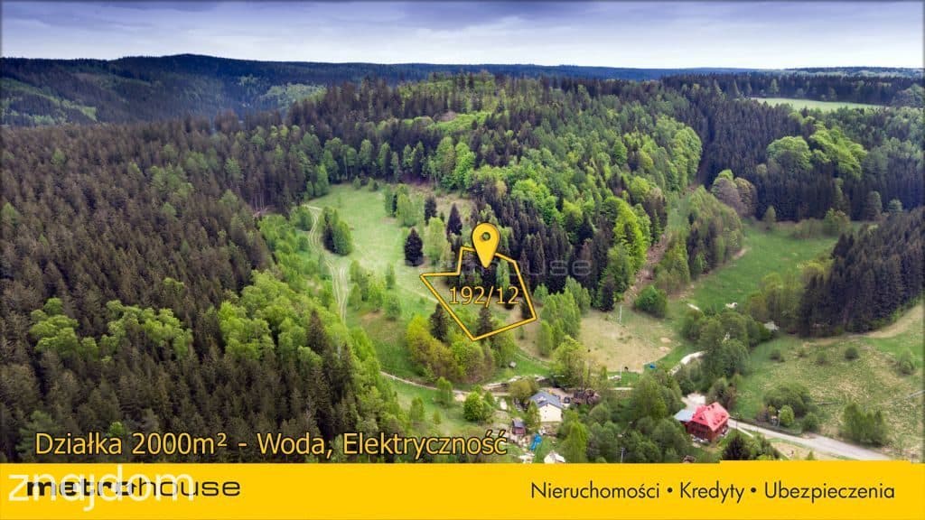 DZIAŁKA DUSZNIKI PODGÓRZE - 2000 m2 NA SPRZEDAŻ - zdjęcie 2